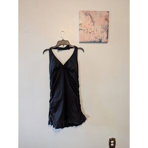 Love Your Assets by Sara Blakely Spanx Halter Swim Dress Size XL Black